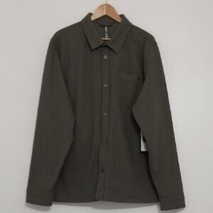 Vuori Beldon Shirt Jacket In Oregano
